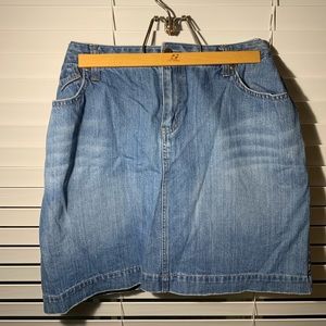 Eddie Bauer Jean skirt